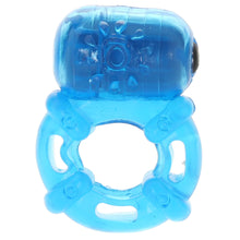 Load image into Gallery viewer, Stay Hard 5 Function Vibrating C Ring In Blue