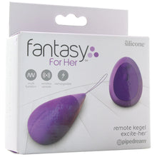 Load image into Gallery viewer, Fantasy For Her Remote Kegel Excite-her In Purple