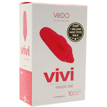 Load image into Gallery viewer, Vivi Rechargeable Finger Vibe In Foxy Pink