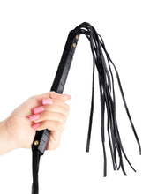 Load image into Gallery viewer, Fetish Fantasy First Time Flogger In Black