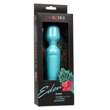 Load image into Gallery viewer, Eden Wand 10 Function Silicone Vibe In Cayan
