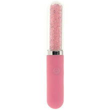 Load image into Gallery viewer, Stardust Posh Rechargeable Glass Vibe In Pink
