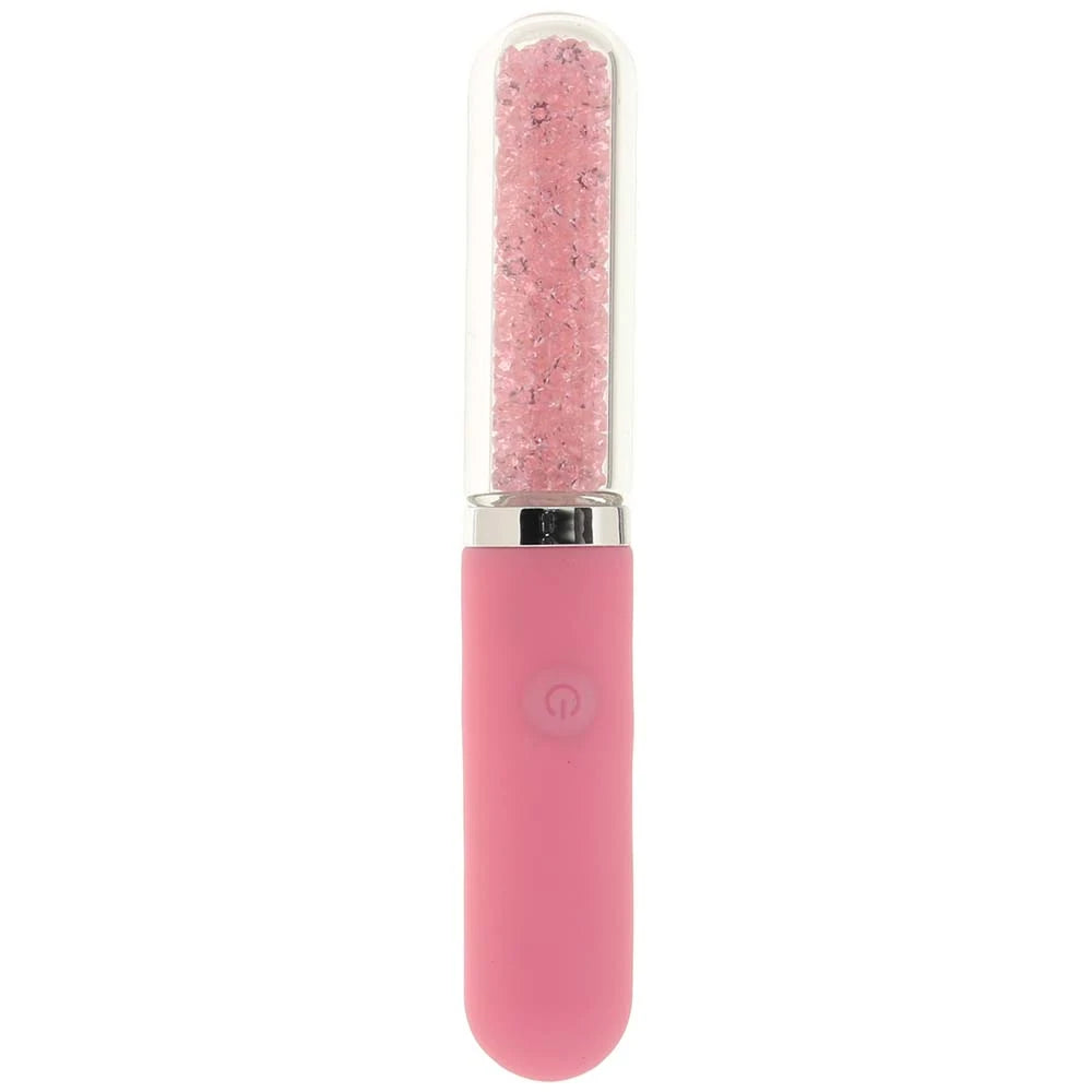 Stardust Posh Rechargeable Glass Vibe In Pink