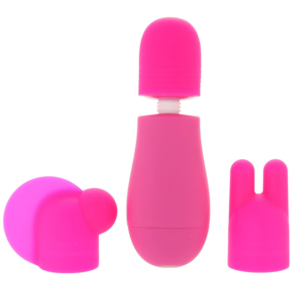 Rosé Petite Waterproof Massage Wand In Pink