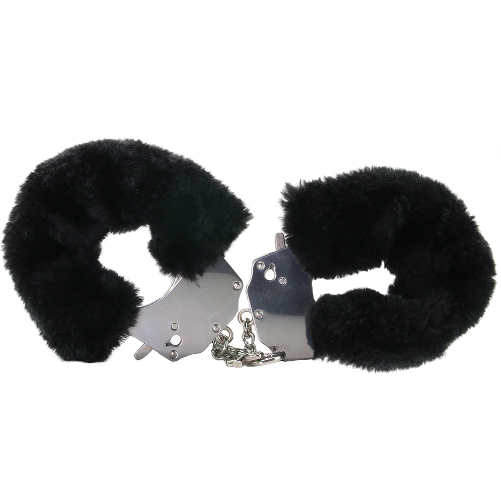 Fetish Fantasy Beginners Furry Cuffs In Black