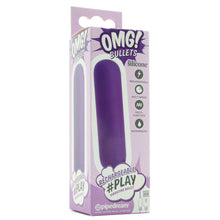 Load image into Gallery viewer, OMG! Play Rechargeable Bullet Vibe In Purple
