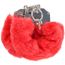 Load image into Gallery viewer, Fetish Fantasy Beginners Furry Cuffs In Red
