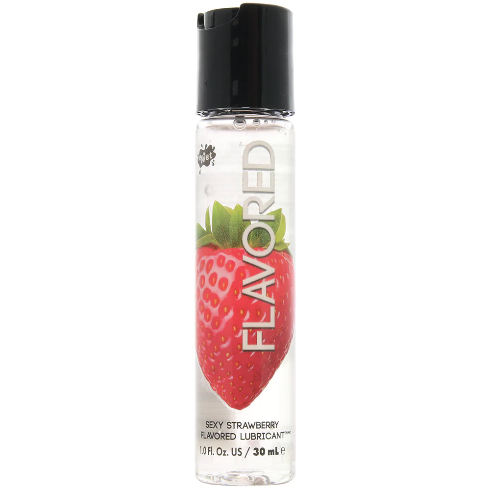 Wet Strawberry Flavored Lube 1oz