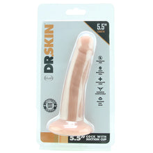 Load image into Gallery viewer, Dr Skin 5.5&quot; Dildo w/ Suction Cup
